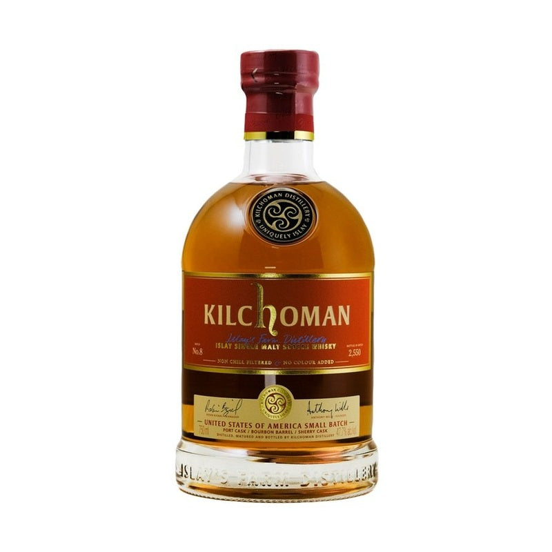 Kilchoman USA Small Batch Release No.8 Islay Single Malt Scotch Whisky