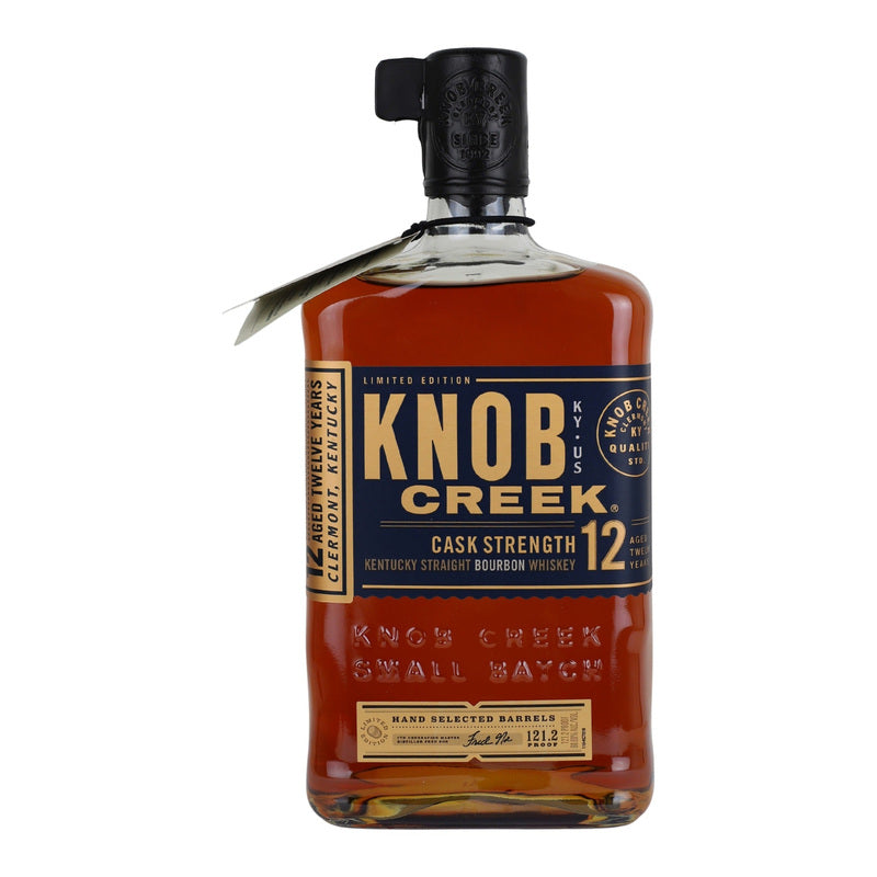 Knob Creek 12 Year Old Cask Strength Bourbon Whiskey 750ml