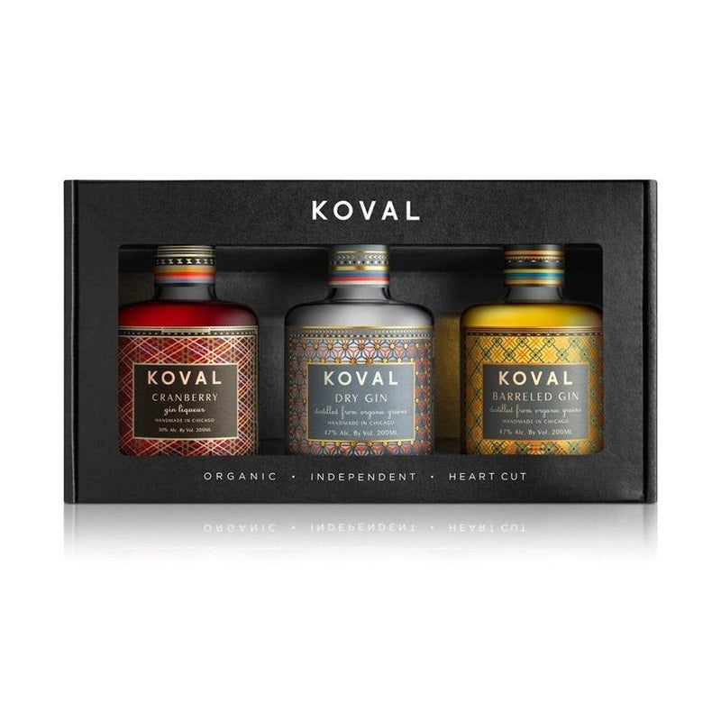 Koval Gin Trio Gift Pack