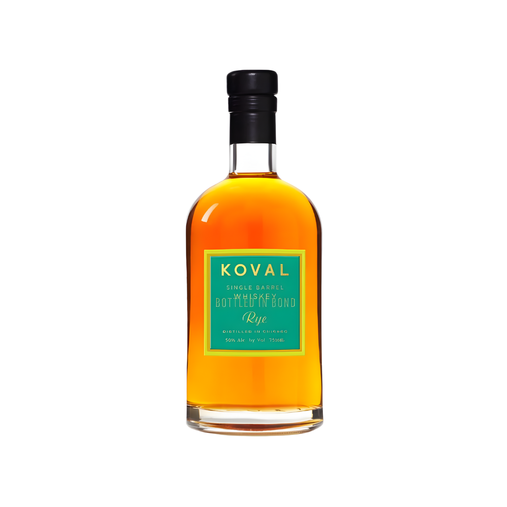 Koval Single Barrel Bottled in Bond Rye Whiskey 750 ml