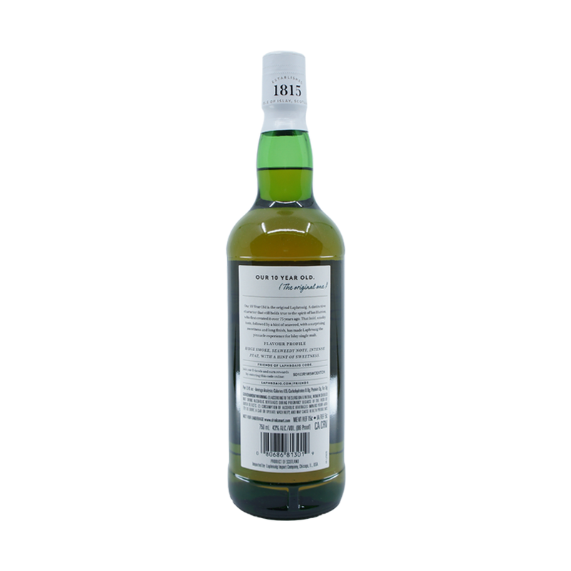 Laphroaig 10 Year Old Islay Single Malt Scotch Whisky