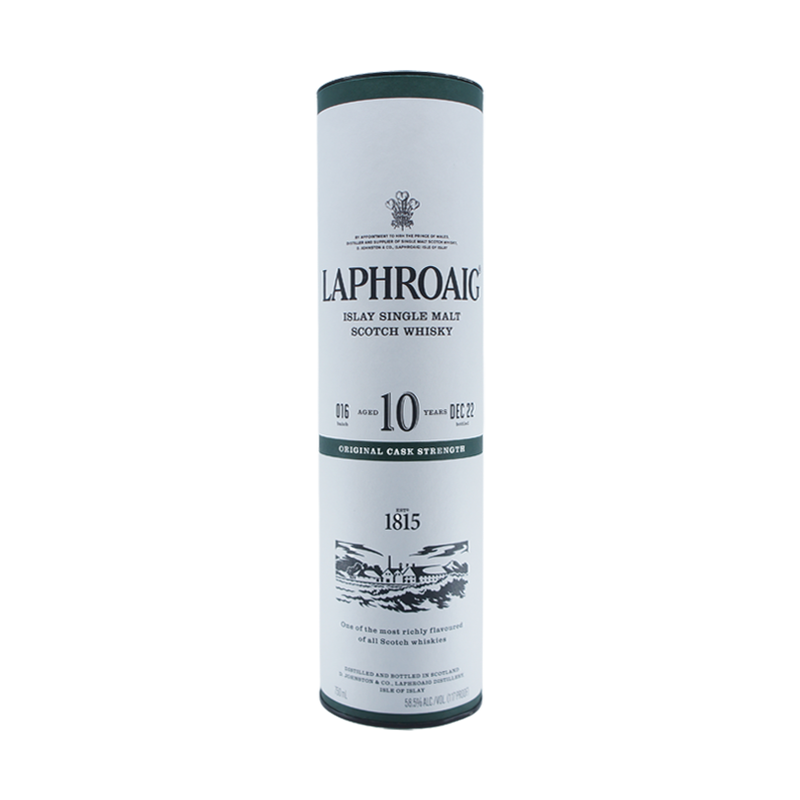 Laphroaig 10 Year Old Original Cask Strength Islay Single Malt Scotch Whisky