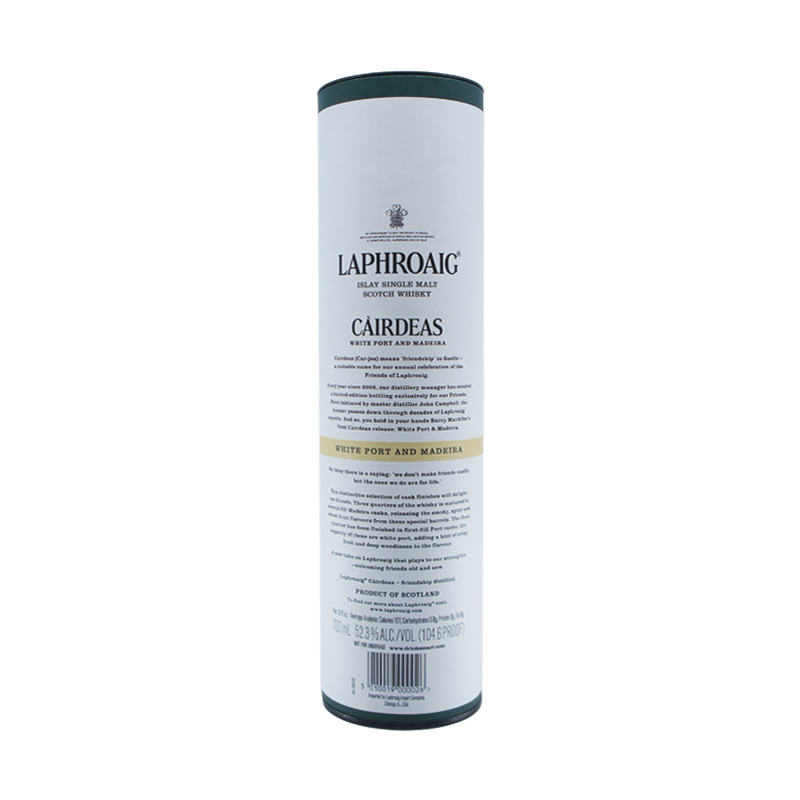 Laphroaig Càirdeas White Port & Madeira Cask Islay Single Malt Scotch Whisky