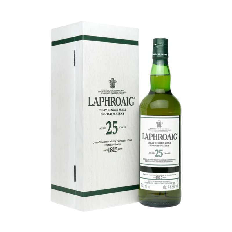 Laphroaig Scotch Single Malt 25 Year Cask Strength (750ml)