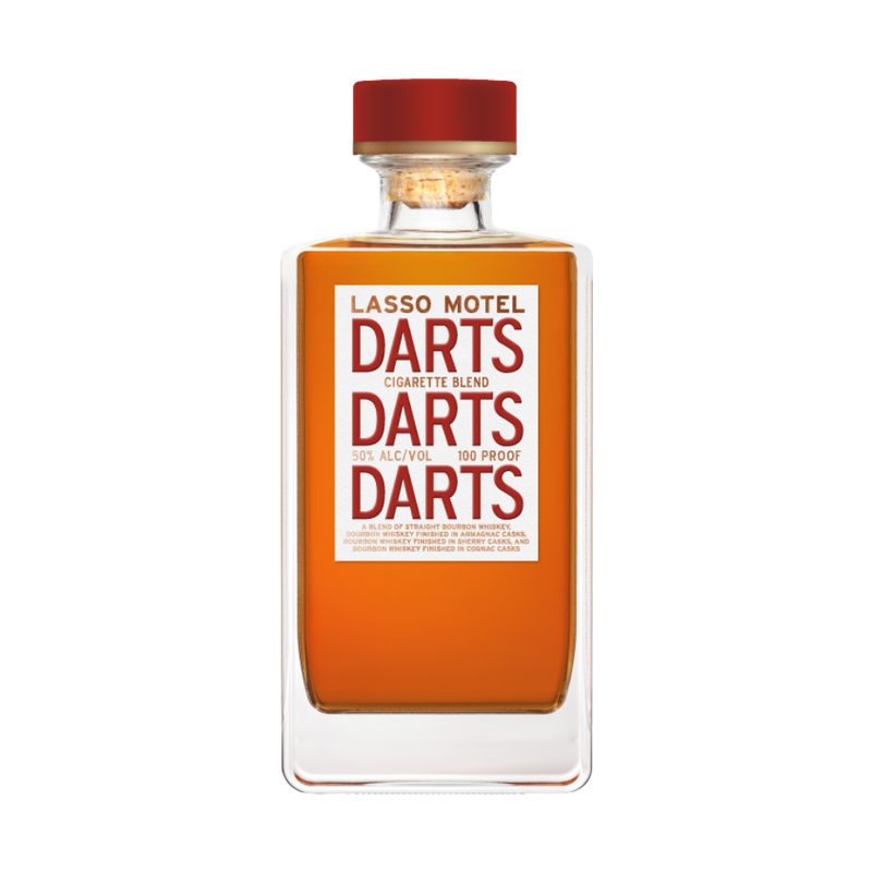 Lasso Motel Darts Cigarette Blend Kentucky Straight Bourbon Whiskey