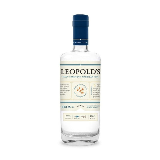 Leopold's Navy Strength American Gin