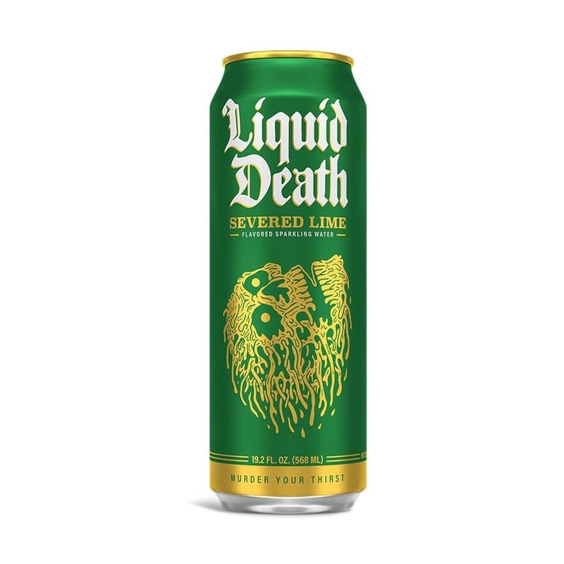 Liquid Death Severed Lime Flavored Sparkling Water