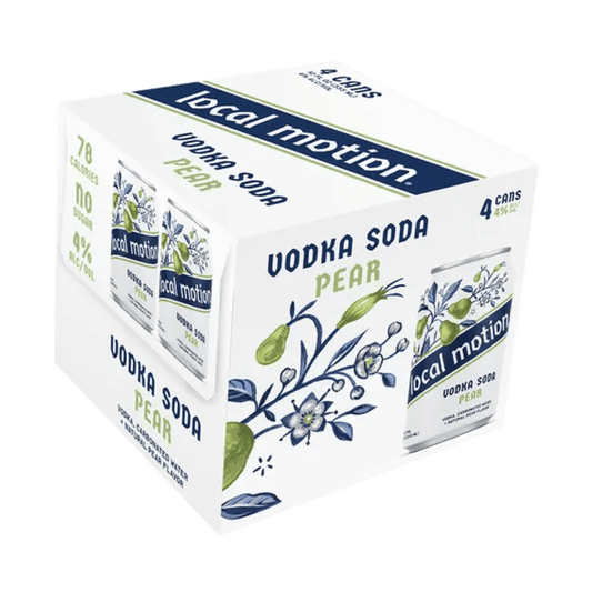 Local Motion - Pear Vodka Soda 4-Pack