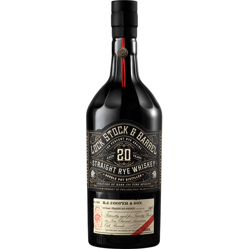 Lock Stock & Barrel Rye Whiskey 20 Year Old Rye (750ml)