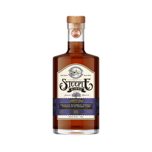 Lonely Oak Steeple Ridge Straight Bourbon Finished in PX Sherry Casks 750ml