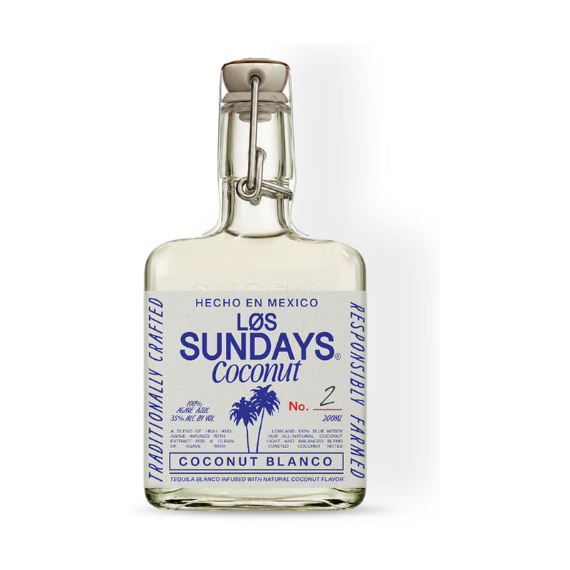 Los Sundays Coconut Blanco Tequila 200ml