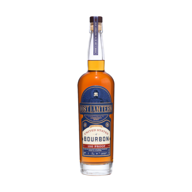 Lost Lantern United States of Bourbon 100 Proof 50 State Bourbon Blend