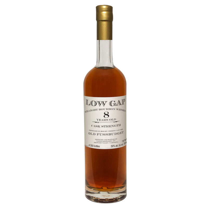 Low Gap 8 Year Old Fussbudget Cask Strength Straight Bourbon Whiskey
