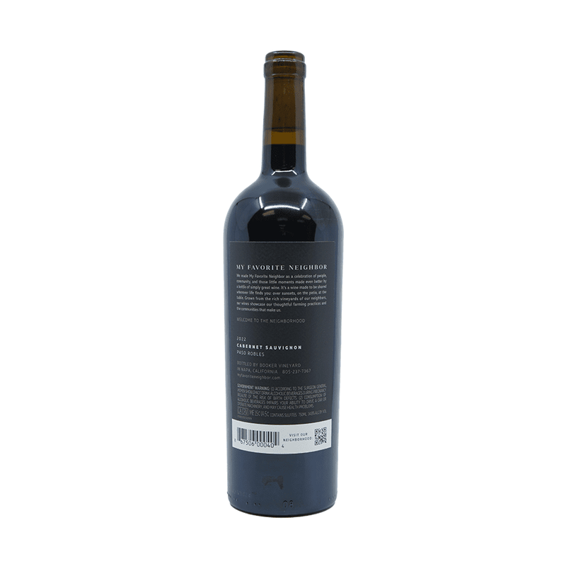 MFN My Favorite Neighbor Cabernet Sauvignon 2022