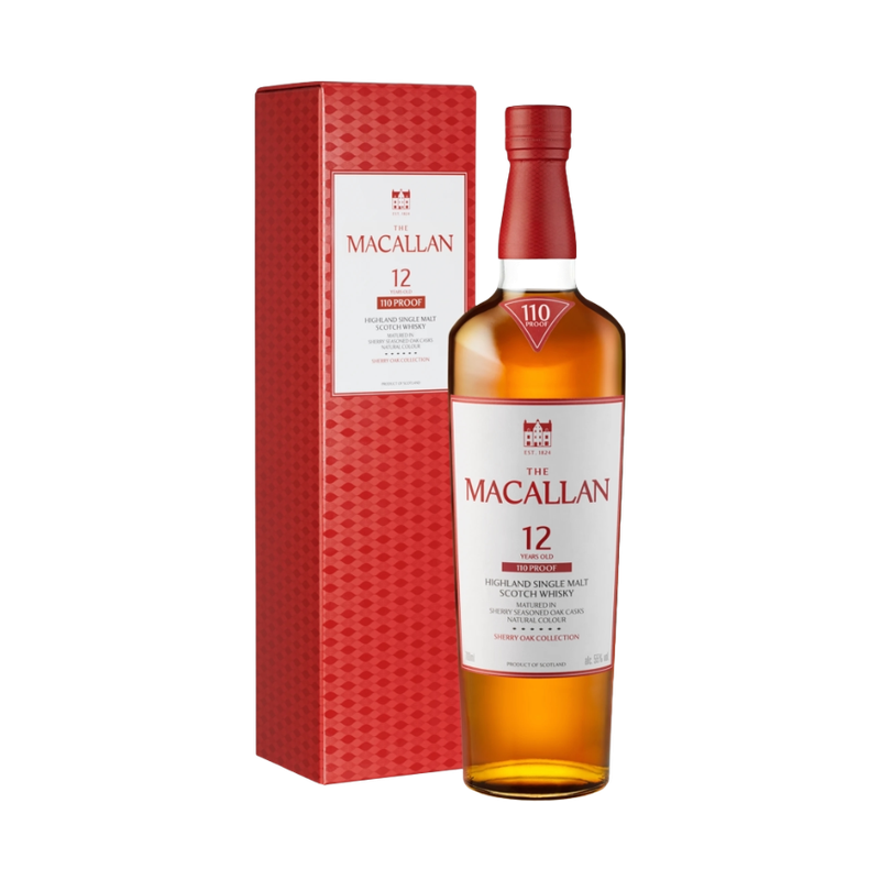 Macallan 12 Year Sherry Oak 110 Proof