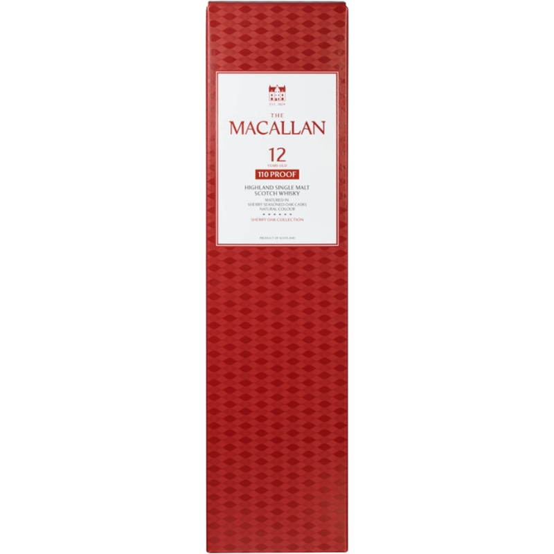 Macallan 12 Year Sherry Oak 110 Proof
