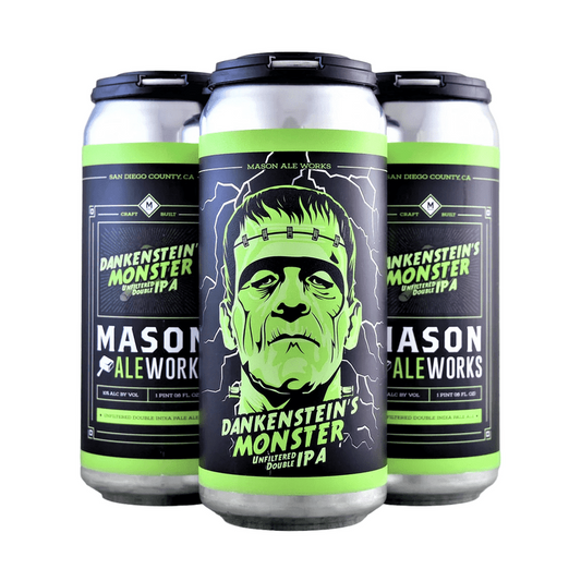 Mason Ale Works 'Dankenstein's Monster' Unfiltered DIPA Beer 4-Pack