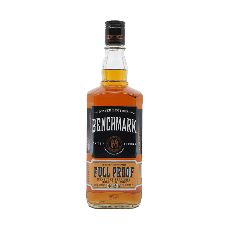 McAfee Brothers Benchmark Full Proof Extra Strong Kentucky Straight Bourbon Whiskey