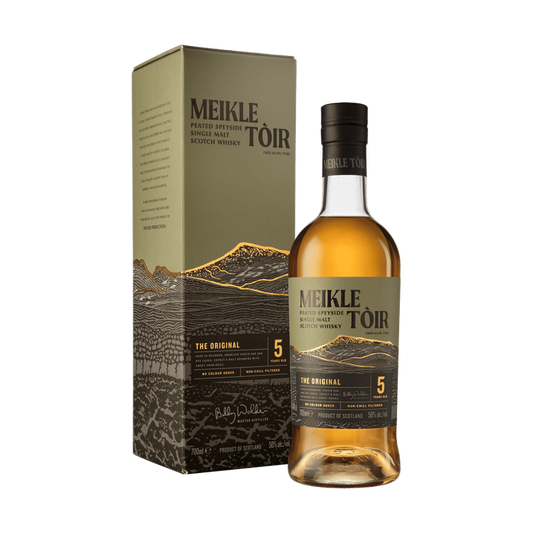 Meikle Toir 'The Original' 5 Year Old Peated Speyside Single Malt Scotch Whisky