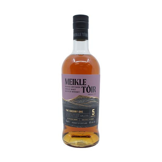 Meikle Toir 'The Sherry One' 5 Year Old Peated Speyside Single Malt Scotch Whisky