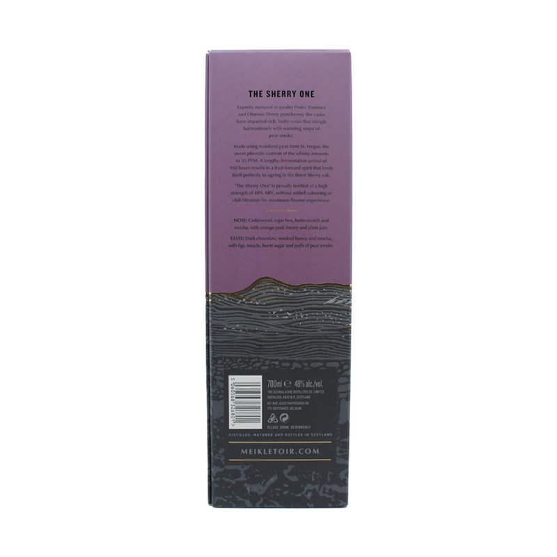 Meikle Toir 'The Sherry One' 5 Year Old Peated Speyside Single Malt Scotch Whisky