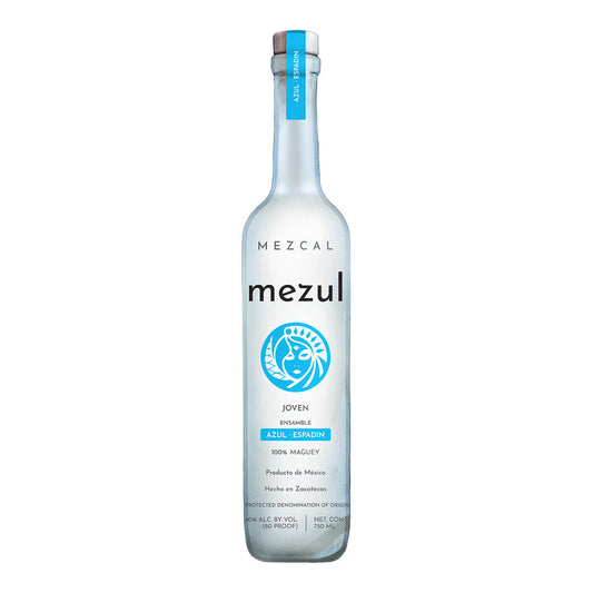 Mezul Mezcal Joven Ensamble Azul & Espadín 750 mL