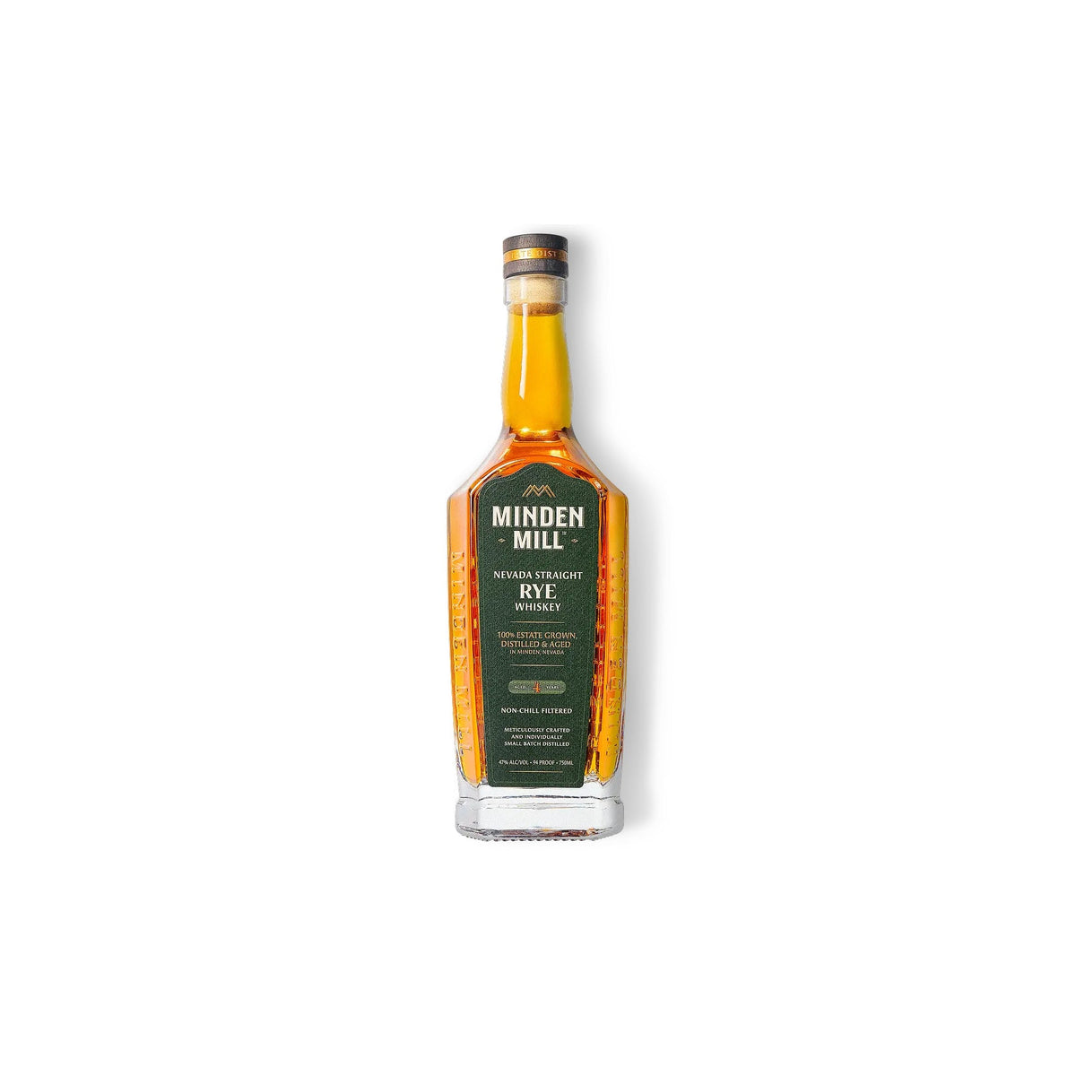 Minden Mill Nevada Straight Rye 4 year 750ml