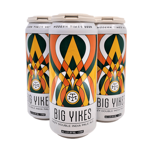 Modern Times 'Big Yikes' Hazy DIPA Beer 4-Pack