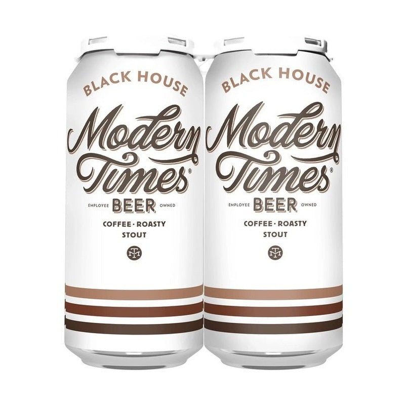 Modern Times 'Black House' Coffee Roasty Stout Beer 4-Pack
