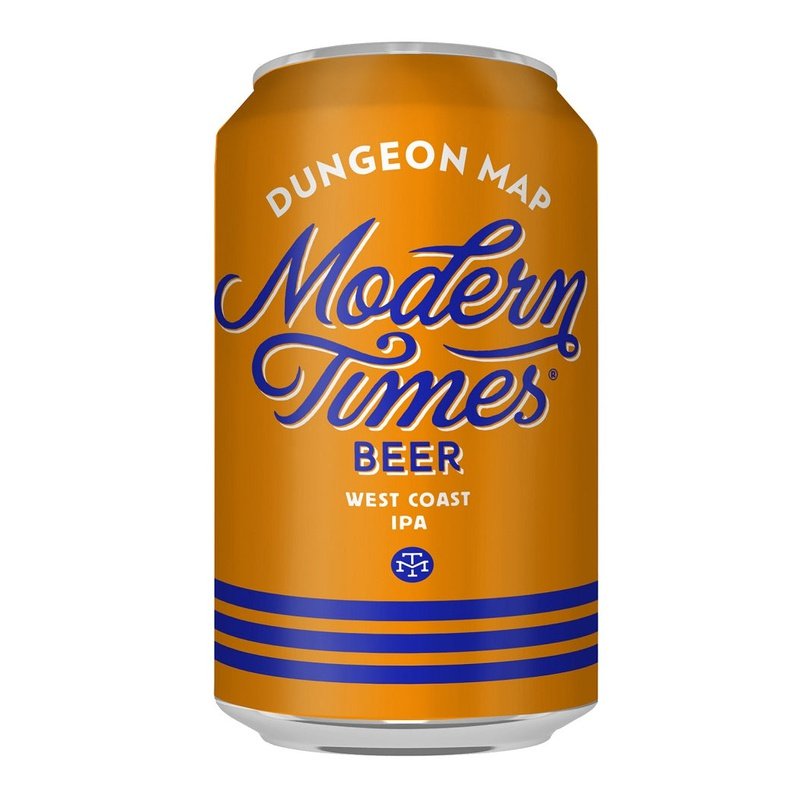 Modern Times 'Dungeon Map' West Coast IPA Beer 6-Pack