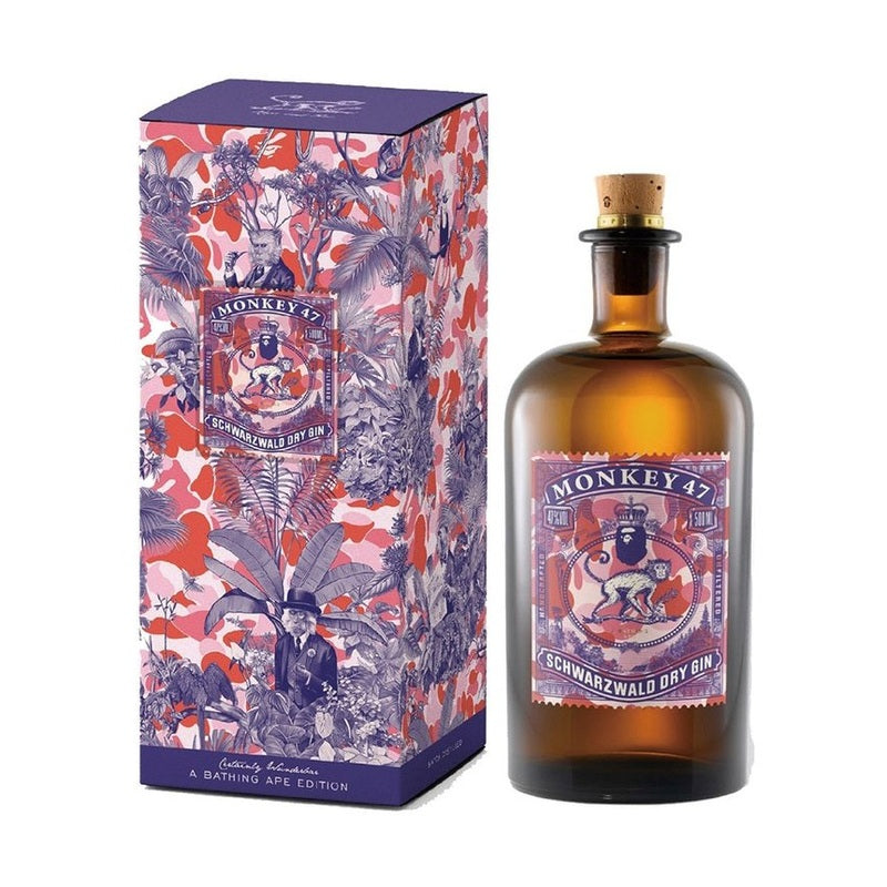 Monkey 47 'A Bathing Ape' Edition Schwarzwald Dry Gin (375ml)