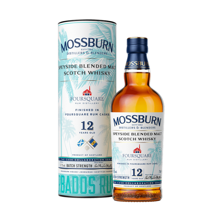 Mossburn 12 Year Old Speyside Blended Malt Foursquare Rum Finish