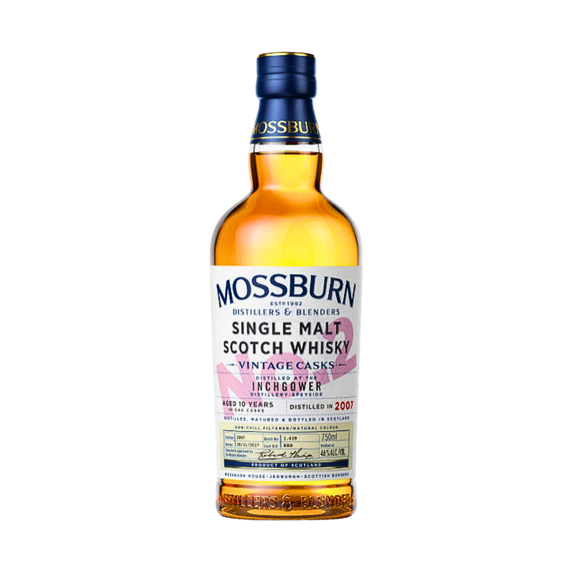 Mossburn Vintage Casks No. 2 Inchgower 10 Year Single Malt Scotch Whisky