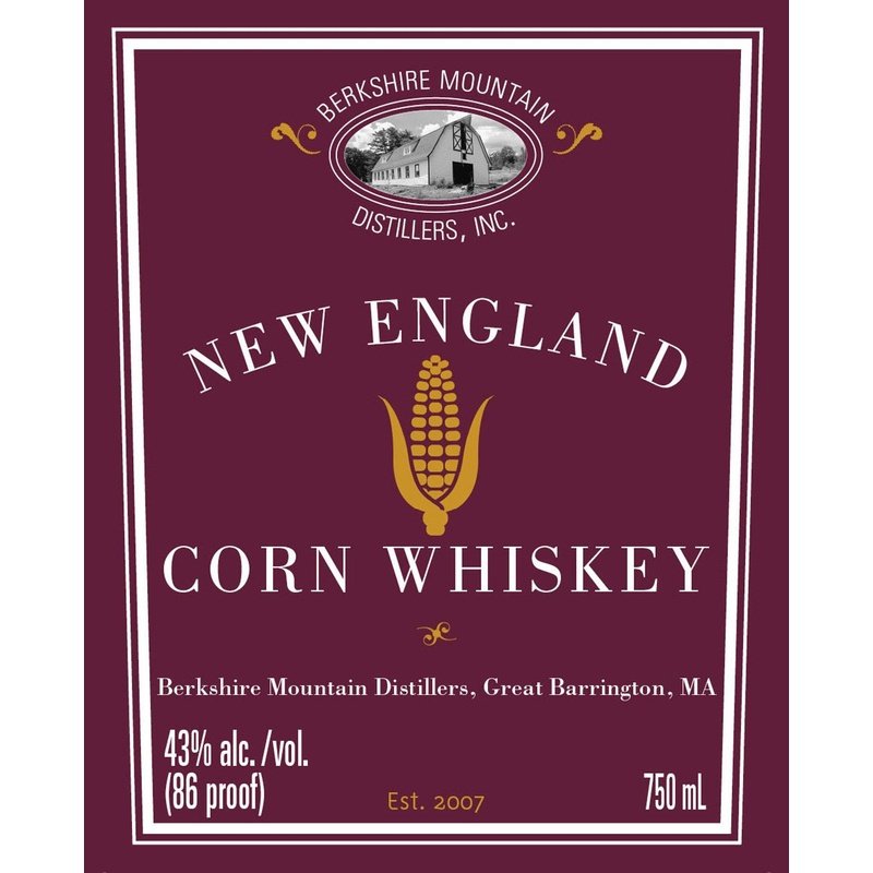 New England Corn Whiskey (750mL)