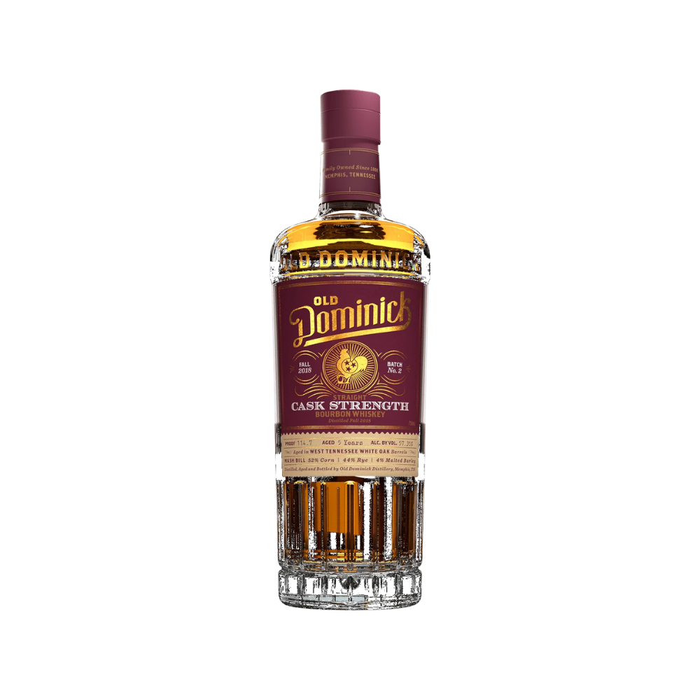 Old Dominick Straight Cask Strength Bourbon Whiskey 7 year 750 ml