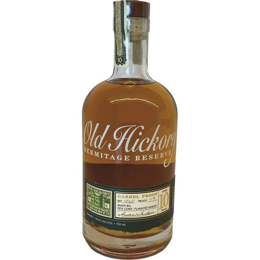Old Hickory Hermitage Reserve Barrel Proof  Whiskey (750mL)