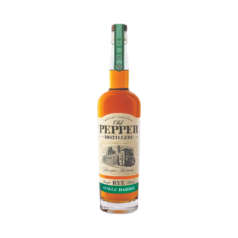 Old Pepper Single Barrel Rye Barrel Proof 750 ml