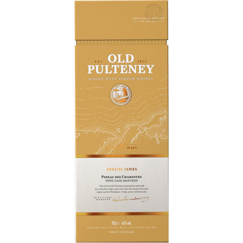 Old Pulteney Coastal Series Pineau De Charentes Finish Scotch Whisky