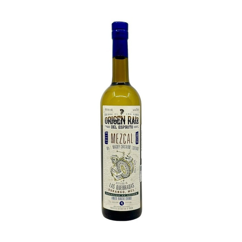 Origen Raiz Chacaleno Mezcal La Quebrada