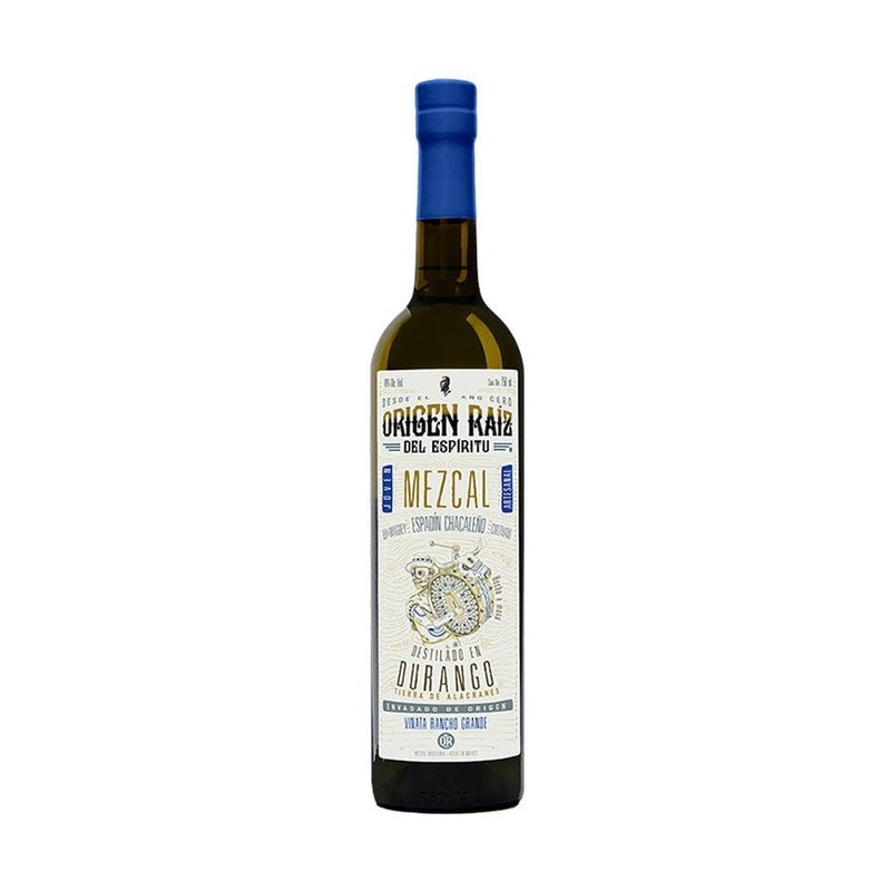 Origen Raiz del Espiritu Chacaleno Joven Mezcal. Durango
