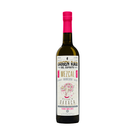 Origen Raiz del Espiritu Madrecuishe Joven Mezcal