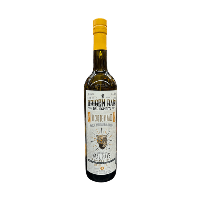 Origen Raiz del Espiritu Pecho de Venado Mezcal