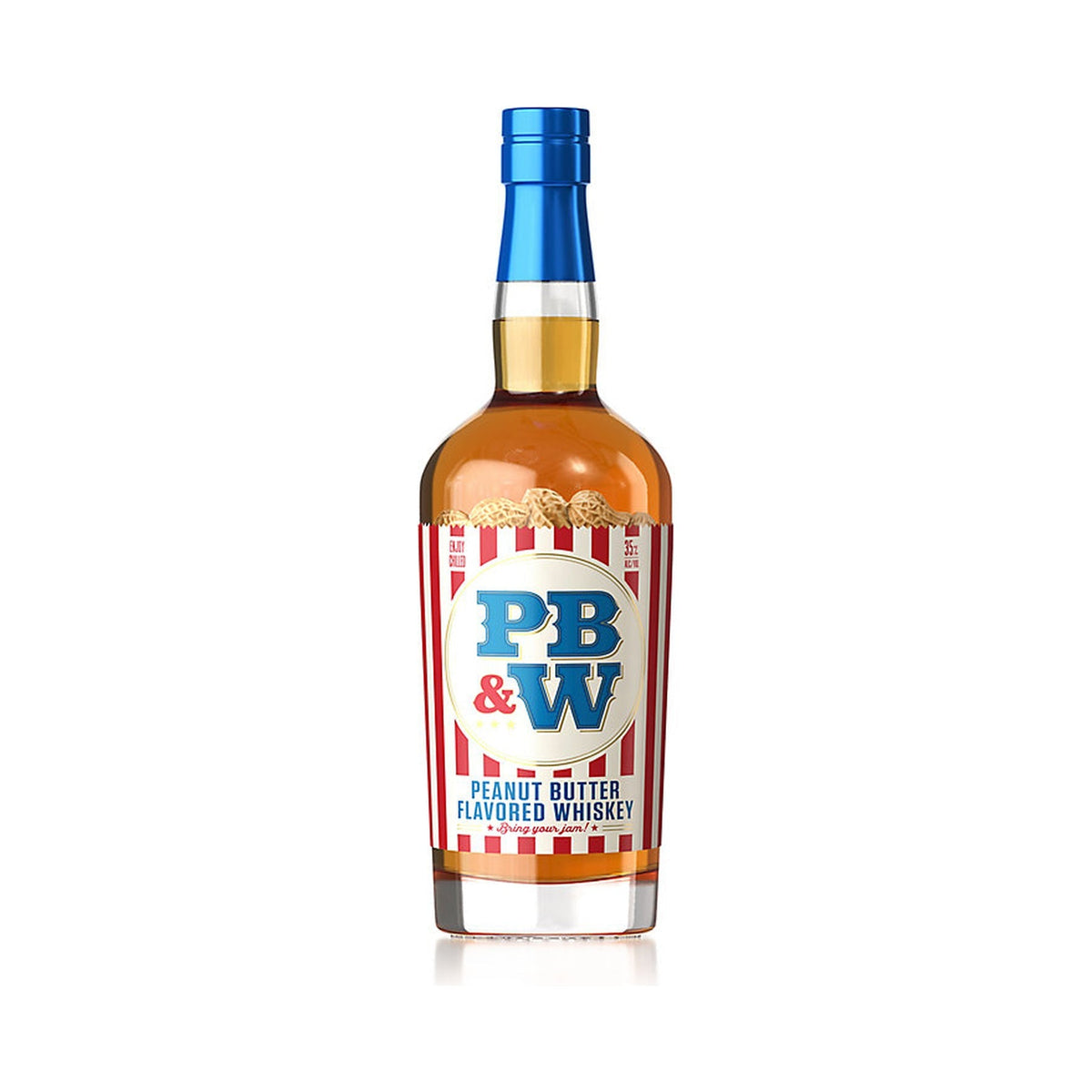 PB&W Peanut Butter Flavored Whiskey 1L