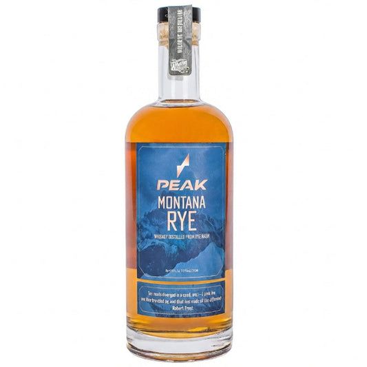 PEAK Montana Rye Whiskey 750ml