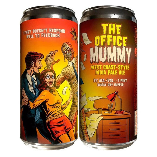Paperback Brewing Co. The Office Mummy West Coast IPA Beer 4-Pack
