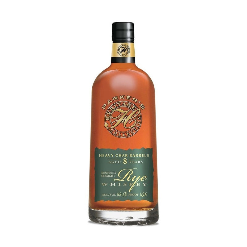 Parker?s Heritage Collection 8 Years Old Heavy Char Barrels Kentucky Straight Rye Whiskey
