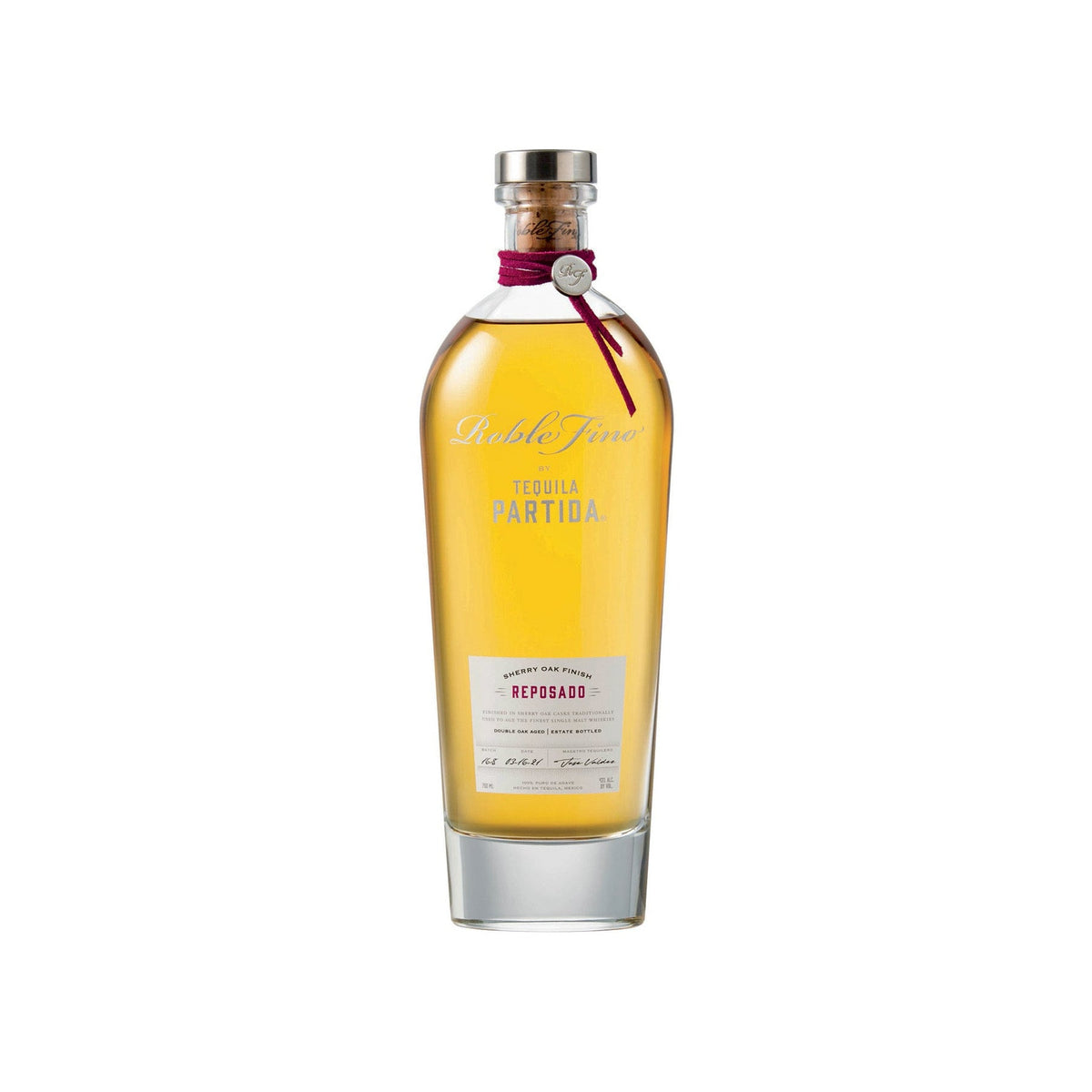 Partida Roble Fino Reposado Tequila 750ml
