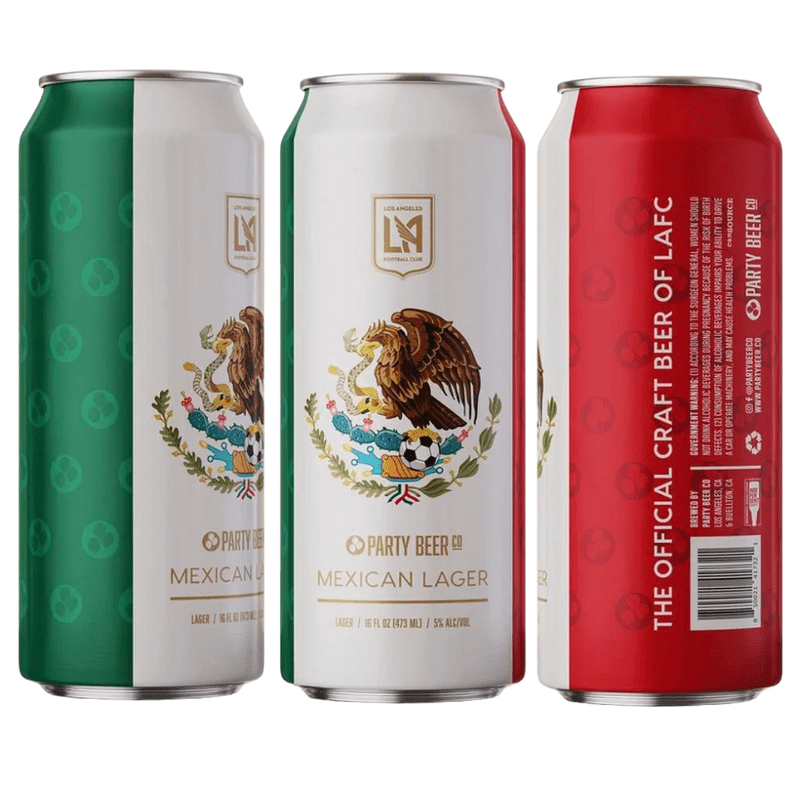 Party Beer Co. LAFC Mexican Lager Beer 4-Pack