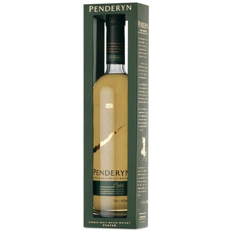 Penderyn Peated Single Malt Welsh Whisky (750mL)