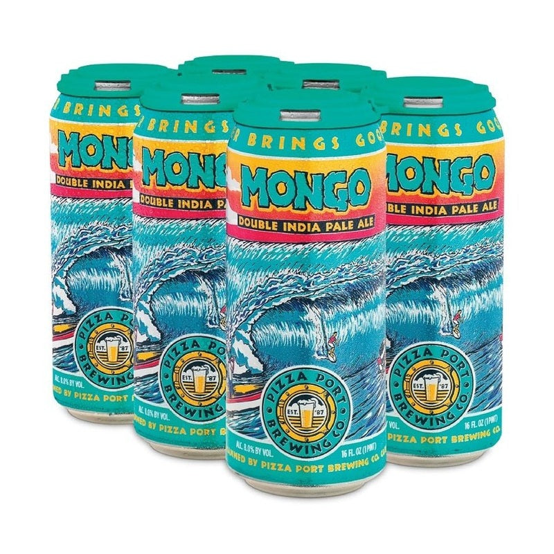 Pizza Port Brewing Co. 'Mongo' Double IPA Beer 6-Pack